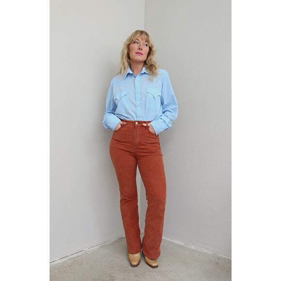 1970's Vintage Western Miller Pearl Snap Shirt ~ Men's MD LG ~ Women's LG to Xl - Picture 7 of 7